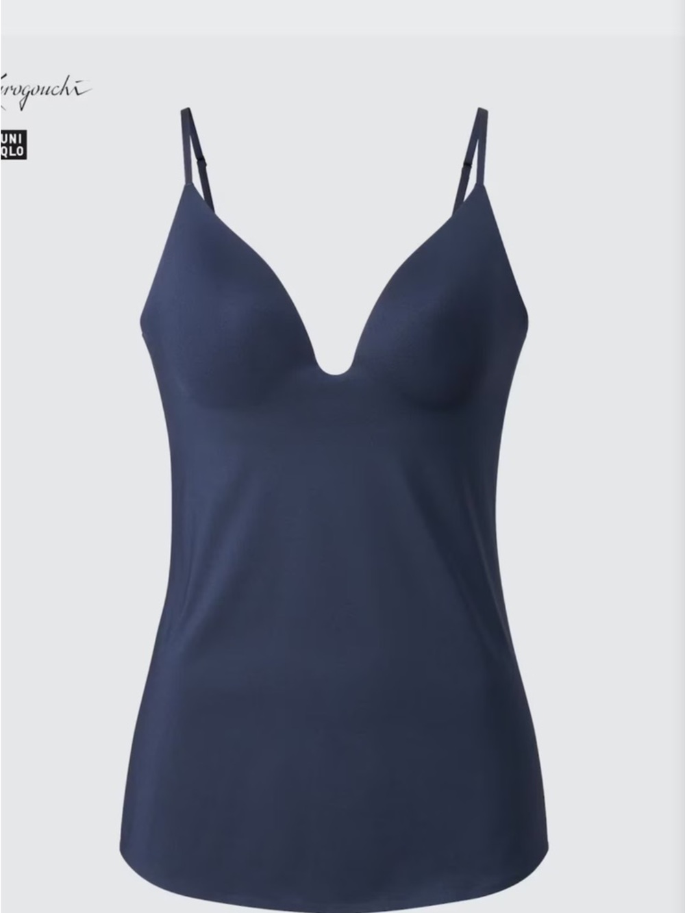 Uniqlo Black Slim Spaghetti-Strap Camisole